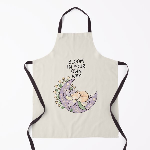 Item preview, Bloom In Your Own Way | Cute Fox Moon Floral Inspirational Art designed and sold by MrDev.
