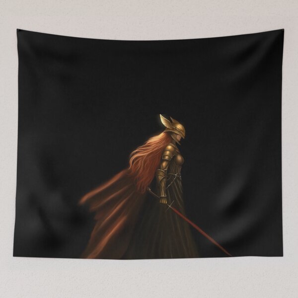 Item preview, Golden Armor Valkyrie Dark Fantasy Art⁠ designed and sold by a1-x.