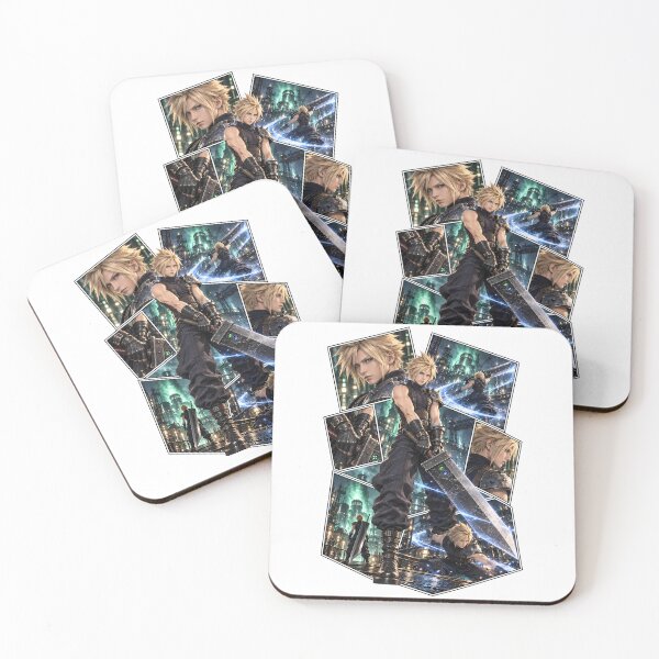 Item preview, Cloud Strife Buster Sword Lightning Collage designed and sold by PrestonChild.