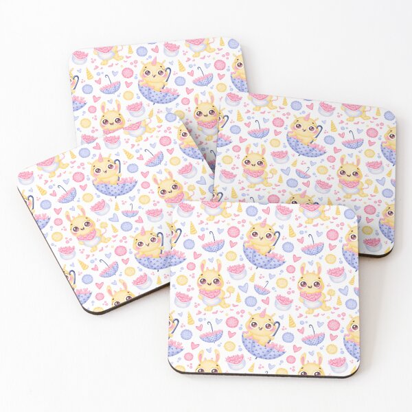 Item preview, Adorable Whimsical Fantasy Animals Children designed and sold by SkeletonsDanger.