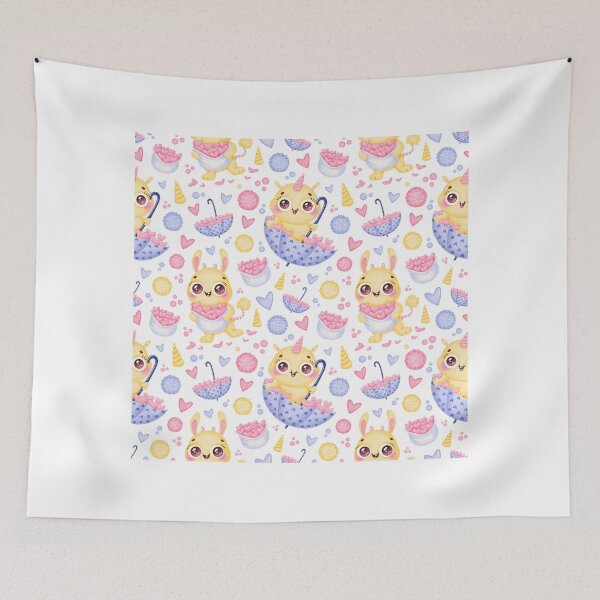 Item preview, Adorable Whimsical Fantasy Animals Children designed and sold by SkeletonsDanger.