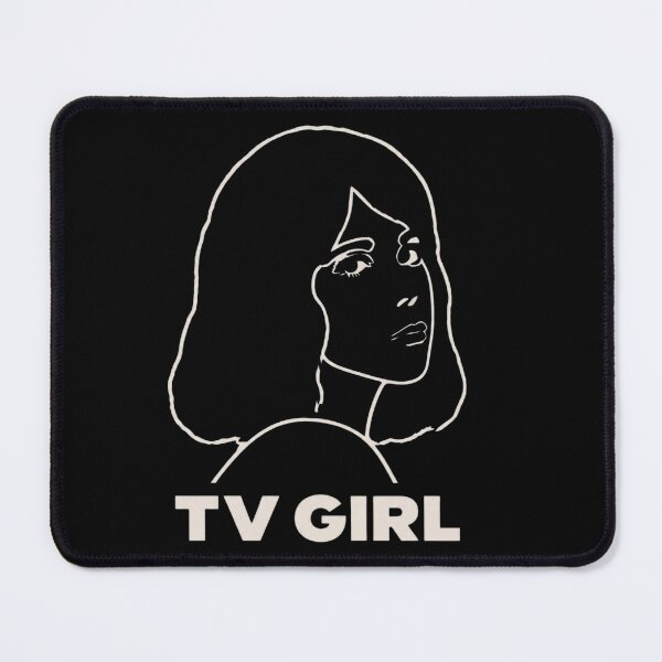 Item preview, TV Girl Line Art designed and sold by LinaOdonnell.