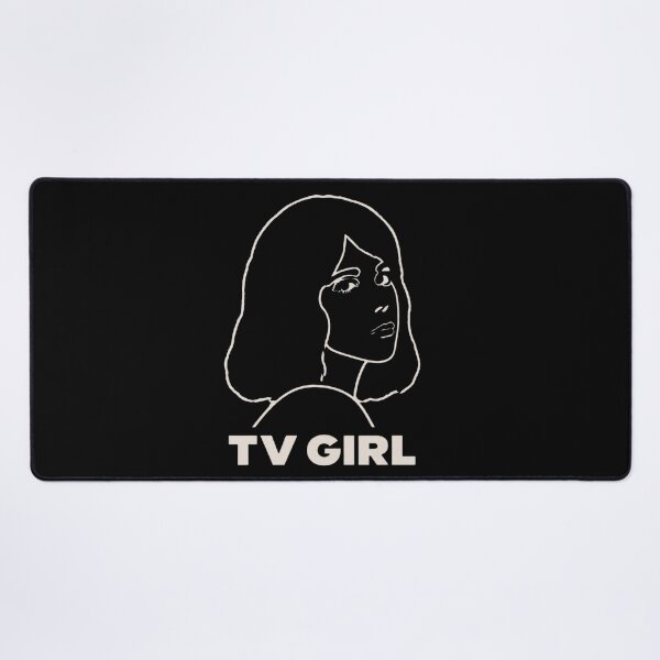 Item preview, TV Girl Line Art designed and sold by LinaOdonnell.