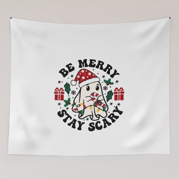 Item preview, Be Merry Stay Scary Christma designed and sold by LorenaVirex.