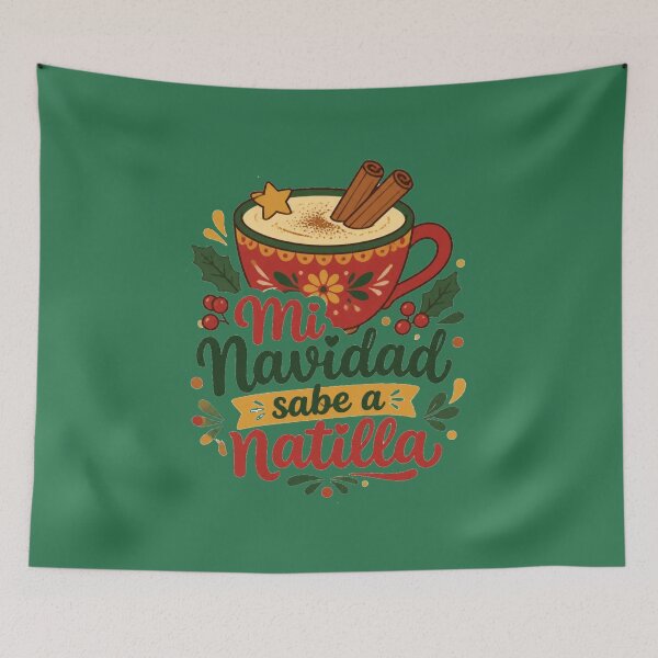 Item preview, My Christmas tastes like custard | Custard with cinnamon designed and sold by Olgavelez.