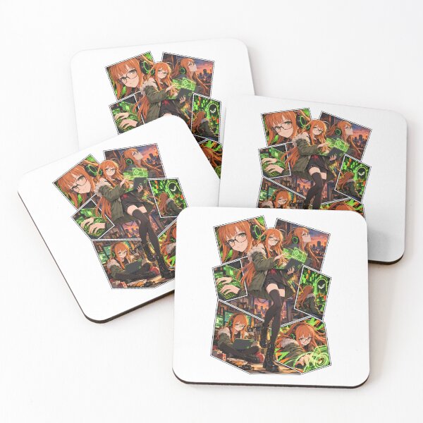 Item preview, Futaba Sakura Green Neon Hacker Collage designed and sold by PrestonChild.