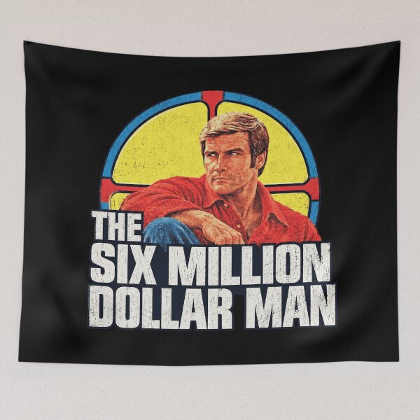 Item preview, Six Million Dollar Man designed and sold by AdityaGoodman.