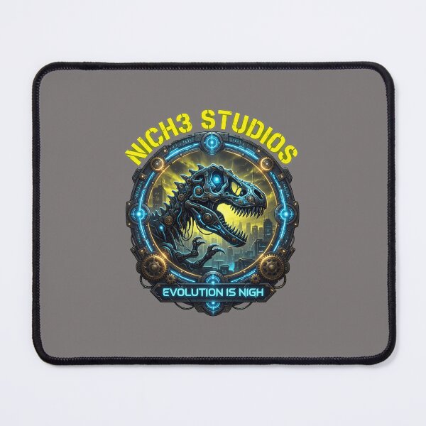 Item preview, Distressed Dino Silhouette Circle Logo-7 designed and sold by SandraUremovic.