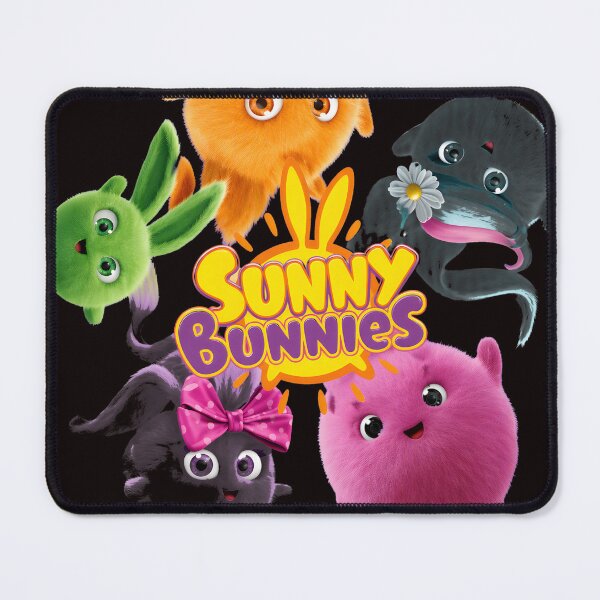Item preview, Sunny Bunnies Characters Circle Logo designed and sold by theleftyworks.