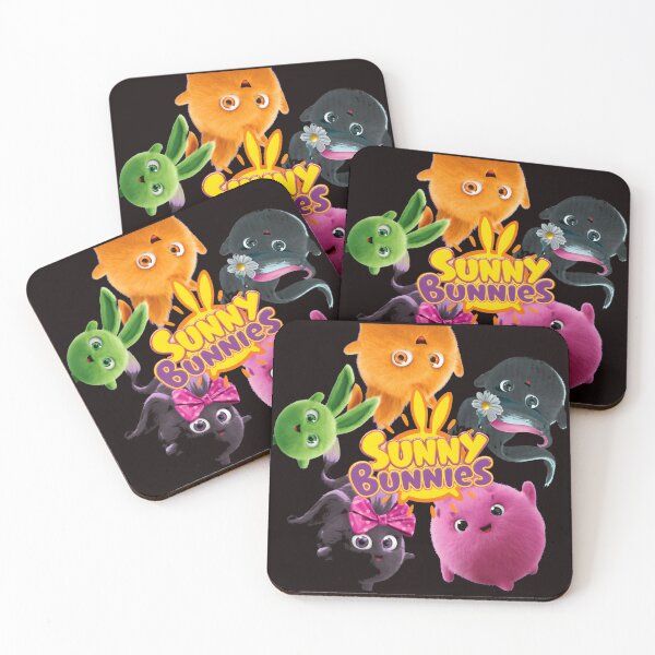 Item preview, Sunny Bunnies Characters Circle Logo designed and sold by theleftyworks.