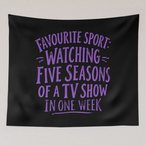 Item preview, Favourite Sport Watching Five Seasons designed and sold by LinaOdonnell.