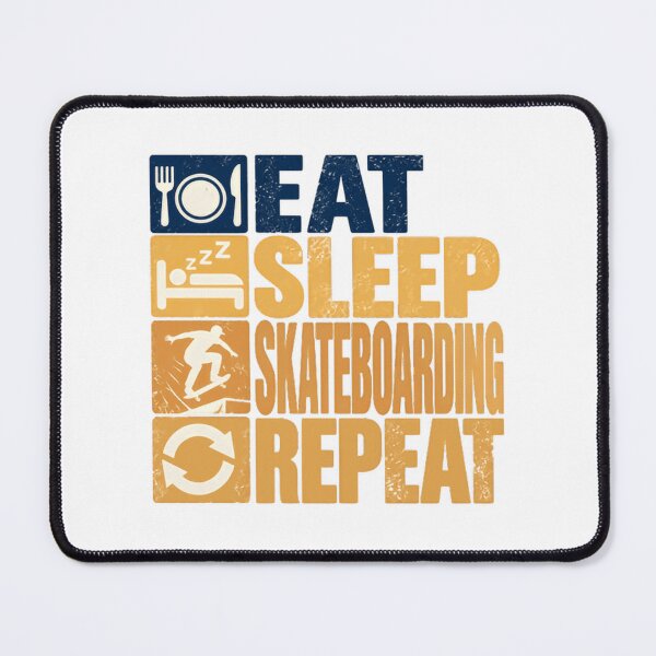 Item preview, Eat Sleep Skateboarding Repeat Skater Daily Routine designed and sold by NeedForParks.
