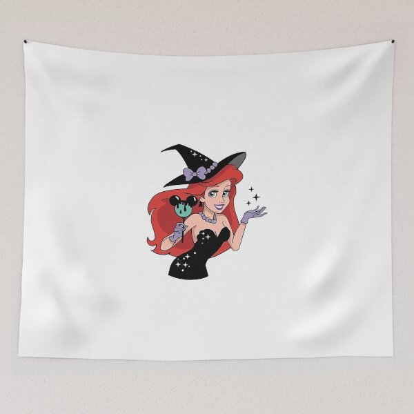 Aperçu de l'œuvre Disney Little Mermaid Ariel Halloween Witch créée et vendue par Strayplaym.