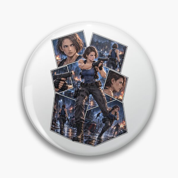 Item preview, Jill Valentine Raccoon City Action Collage designed and sold by PrestonChild.