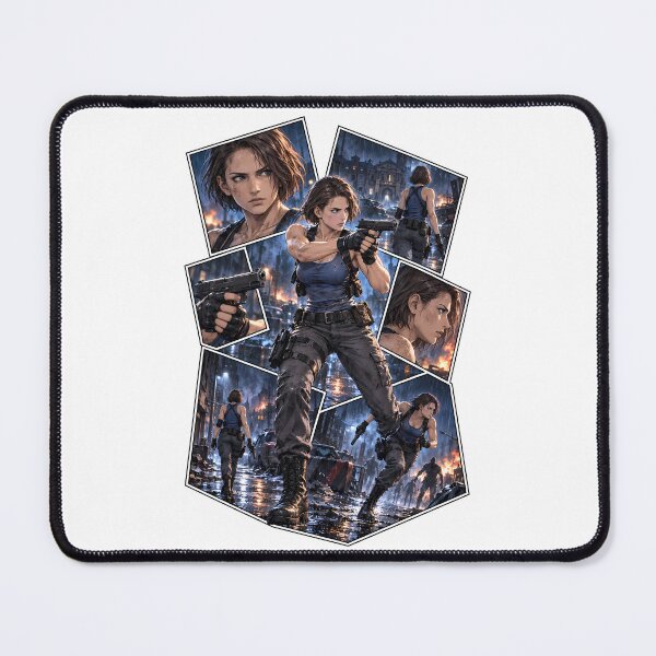 Item preview, Jill Valentine Raccoon City Action Collage designed and sold by PrestonChild.
