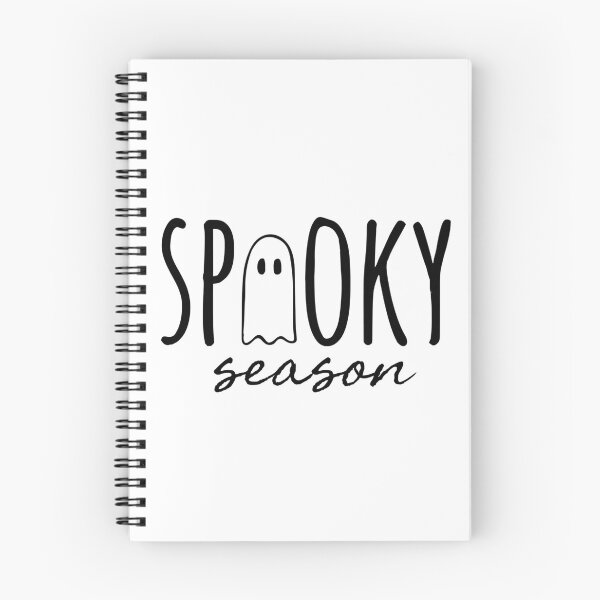 Item preview, Spooky Season Ghost Typography Bold Black & White Halloween Gift designed and sold by Zizo-DR44.
