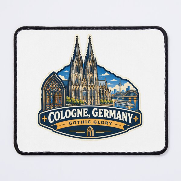 Item preview, Cologne, Germany Gothic Glory Travel Souvenir Landmark designed and sold by RetroMini2026.