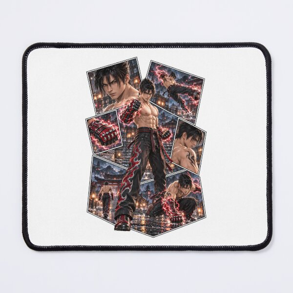 Item preview, Jin Kazama Red Lightning Karate Collage designed and sold by PrestonChild.