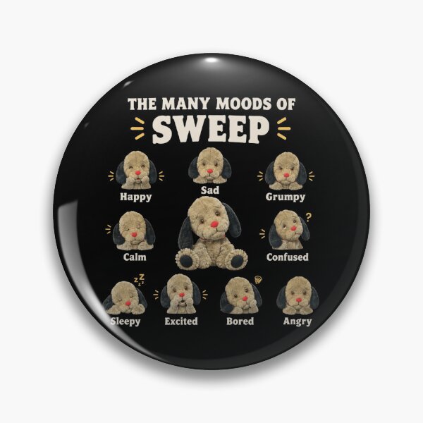 Item preview, The Many Moods Of Sweep designed and sold by LinaOdonnell.