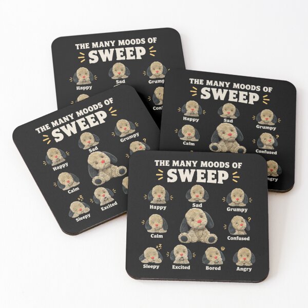 Item preview, The Many Moods Of Sweep designed and sold by LinaOdonnell.