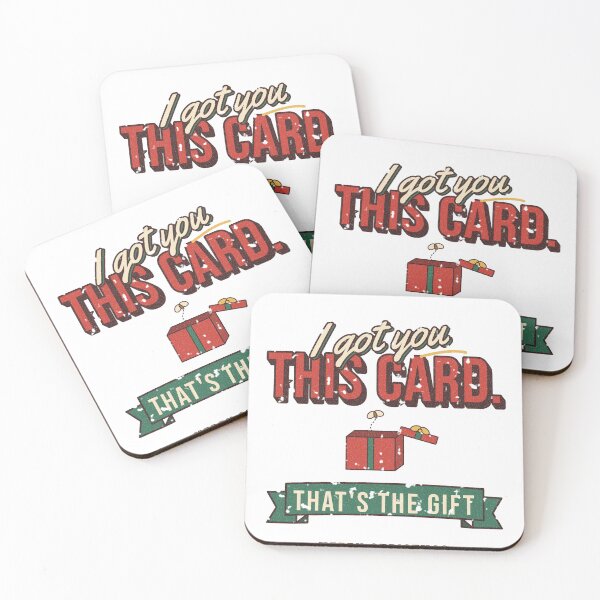 Item preview, I Got You This Card Funny Sarcastic Christmas Card designed and sold by somebasic.