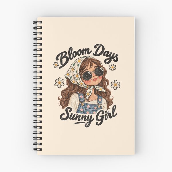 Item preview, Bloom Days Sunny Girl Daisy Headscarf Boho Tee designed and sold by Yellowriversss.