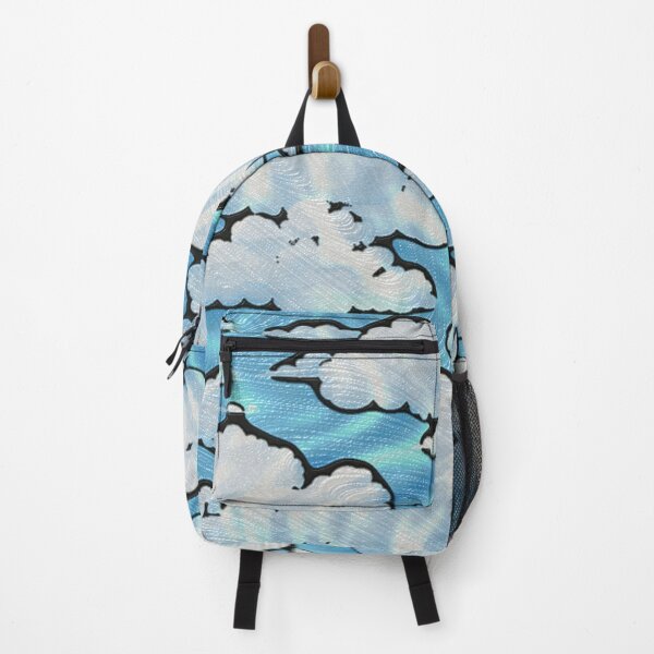 Item preview, Cloudy Blue Sky Tiffany Glass designed and sold by Digital Attic 95.