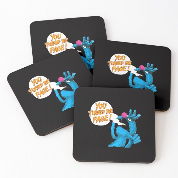 Item preview, Funny Monster Page Turn Quote  designed and sold by Pixelonersquare.