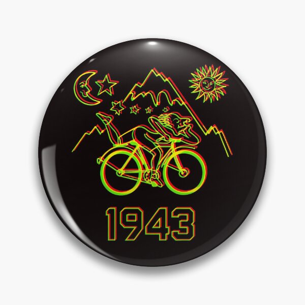 Item preview, Retro Cycling Mountain Sun Moon Art 1943 designed and sold by Pixelonersquare.