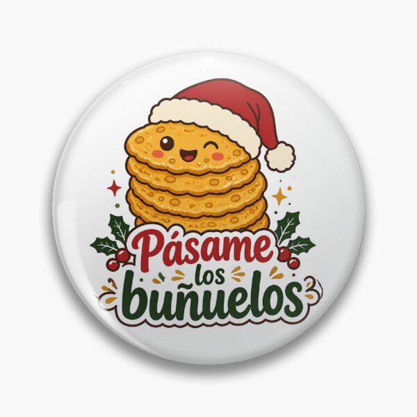 Item preview, Pass me the fritters | Fritters with a Christmas hat designed and sold by Olgavelez.