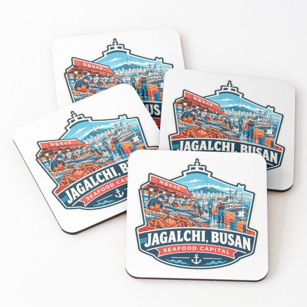 Item preview, Jagalchi, Busan Seafood Capital Korean Travel Souvenir designed and sold by JonesFlora2025.