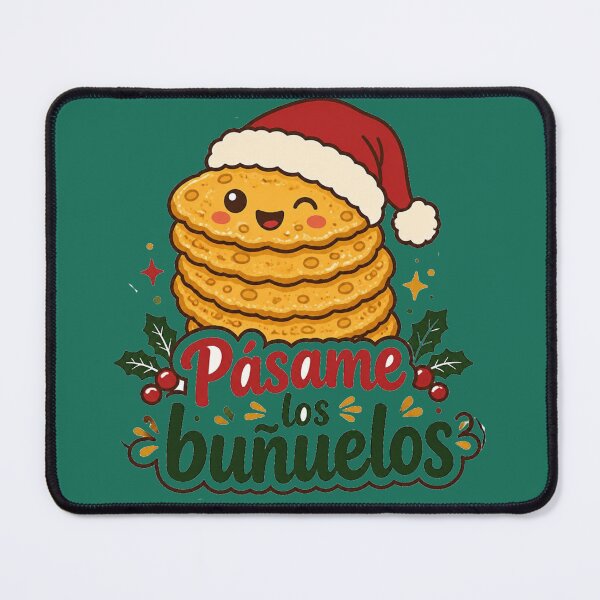Item preview, Pass me the fritters | Fritters with a Christmas hat designed and sold by Olgavelez.
