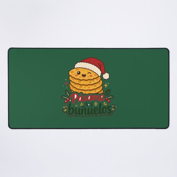 Item preview, Pass me the fritters | Fritters with a Christmas hat designed and sold by Olgavelez.