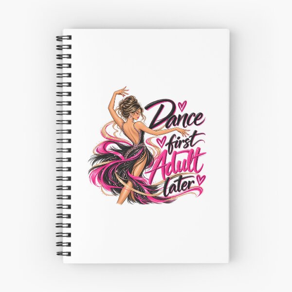 Item preview, Dance First Adult Later in Pink designed and sold by jsavkovic.
