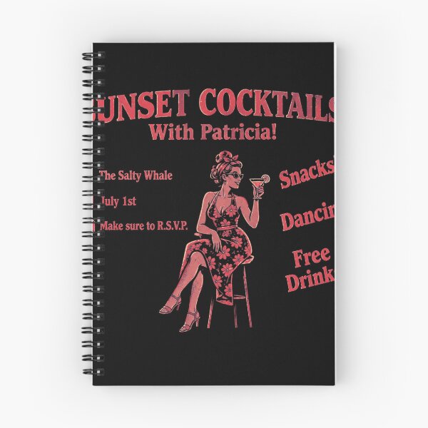 Item preview, Sunset Cocktails With Patricia designed and sold by LinaOdonnell.