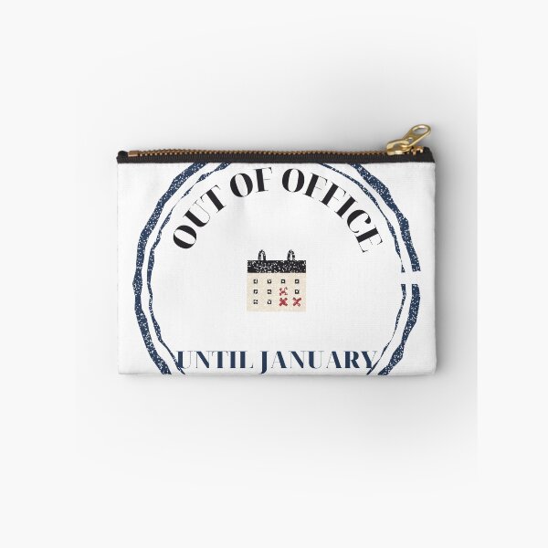 Item preview, Out of Office Until January Funny Holiday designed and sold by thestevebro.