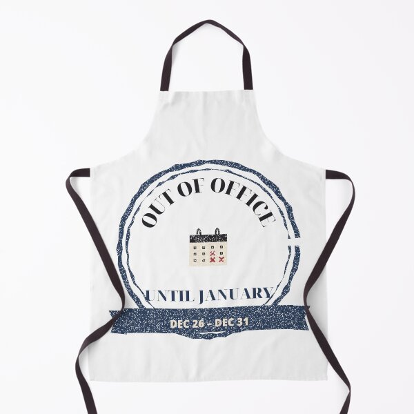 Item preview, Out of Office Until January Funny Holiday designed and sold by thestevebro.