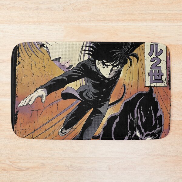 Item preview, Young Psychic and the Panther Servant - Retro Illustration Classic Anime Sci-Fi designed and sold by moosesclub.