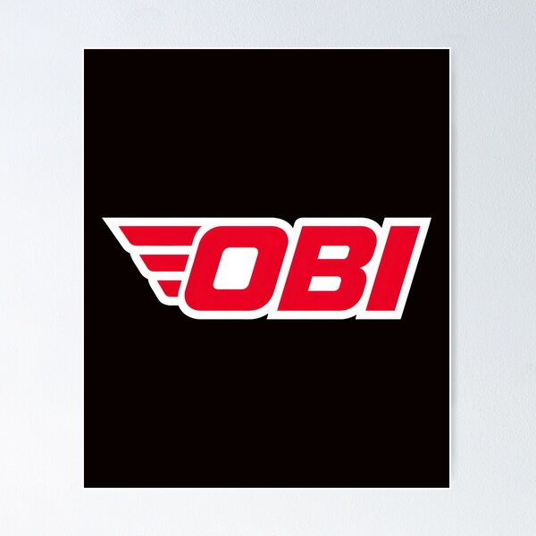 Item preview, Obi Winged Emblem Bold Logo  designed and sold by Pixelonersquare.