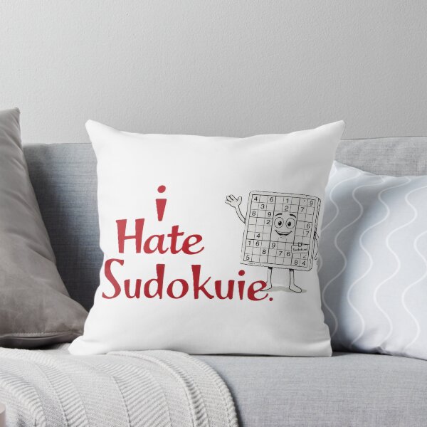 Item preview, I Hate Sudokuie designed and sold by KillTheInternet.