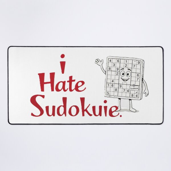 Item preview, I Hate Sudokuie designed and sold by KillTheInternet.
