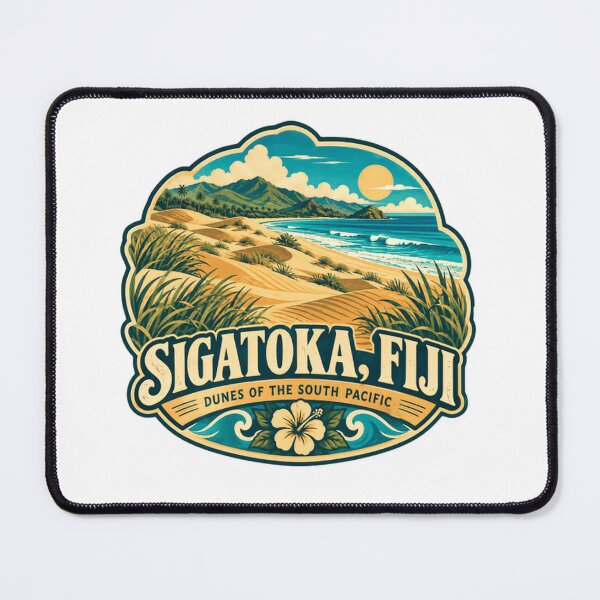 Item preview, Sigatoka, Fiji Dunes Of The South Pacific Travel Vacation Destination designed and sold by RetroMini2026.