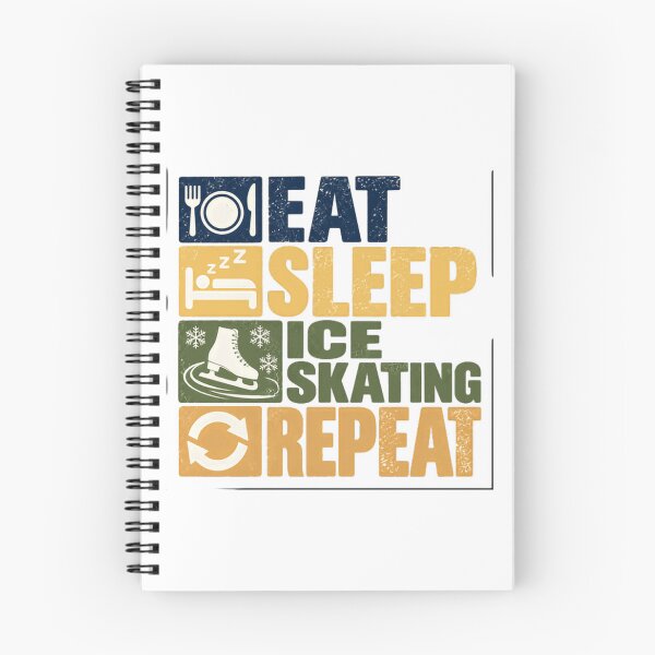 Item preview, Eat Sleep Ice Skating Repeat Skater Hobby Sport Enthusiast designed and sold by NeedForParks.