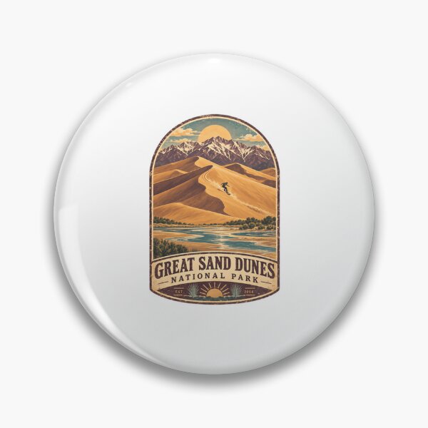 Item preview, Great Sand Dunes National Park Colorado Outdoor Adventure Travel designed and sold by RetroMini2026.