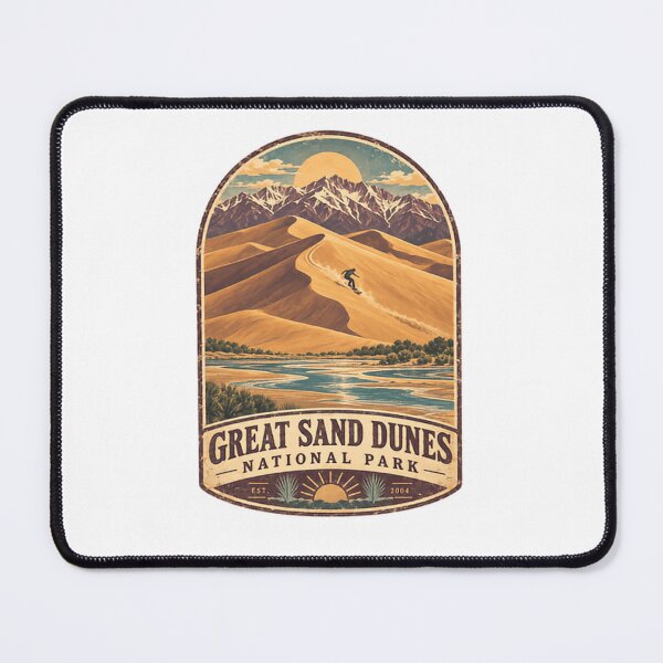 Item preview, Great Sand Dunes National Park Colorado Outdoor Adventure Travel designed and sold by RetroMini2026.