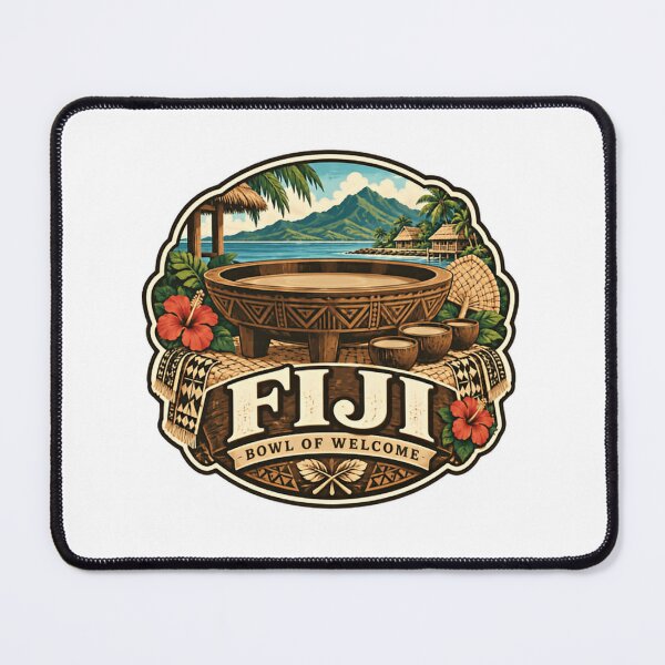 Item preview, Fiji Bowl Of Welcome Kava Ceremony Fijian Island Travel Souvenir designed and sold by JonesFlora2025.
