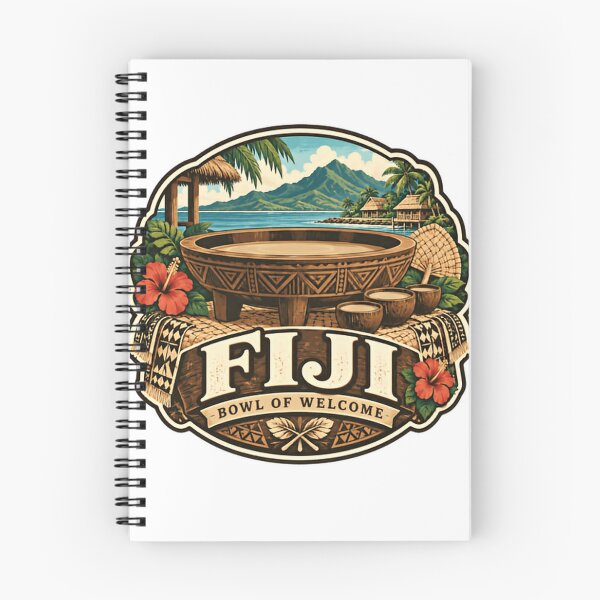 Item preview, Fiji Bowl Of Welcome Kava Ceremony Fijian Island Travel Souvenir designed and sold by JonesFlora2025.