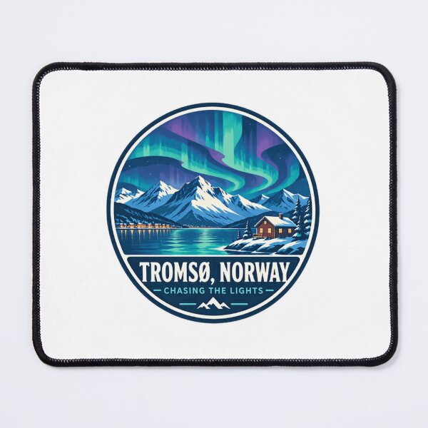 Item preview, Tromsø, Norway Chasing The Lights Northern Lights Travel Souvenir designed and sold by JonesFlora2025.