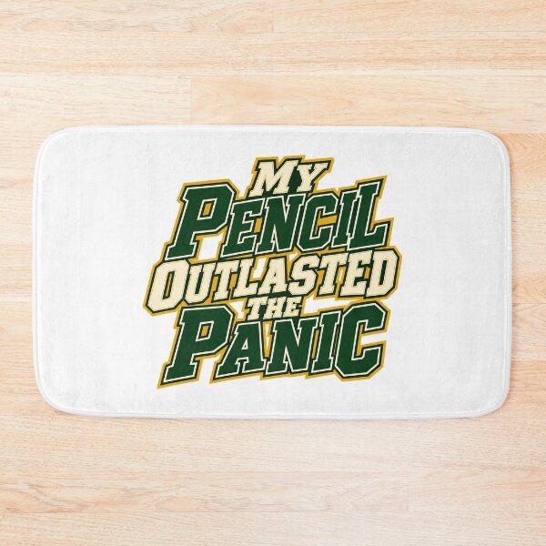 Item preview, My Pencil Outlasted the Panic Varsity Lettering designed and sold by Bikivuno.