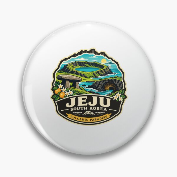 Item preview, Jeju South Korea Volcanic Paradise Island Travel Souvenir designed and sold by RetroMini2026.
